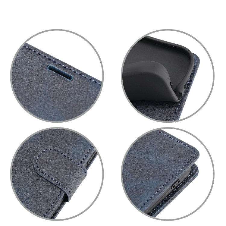 Para Samsung Galaxy S22+ 5G Classic Wallet Flip Leather Case (azul)
