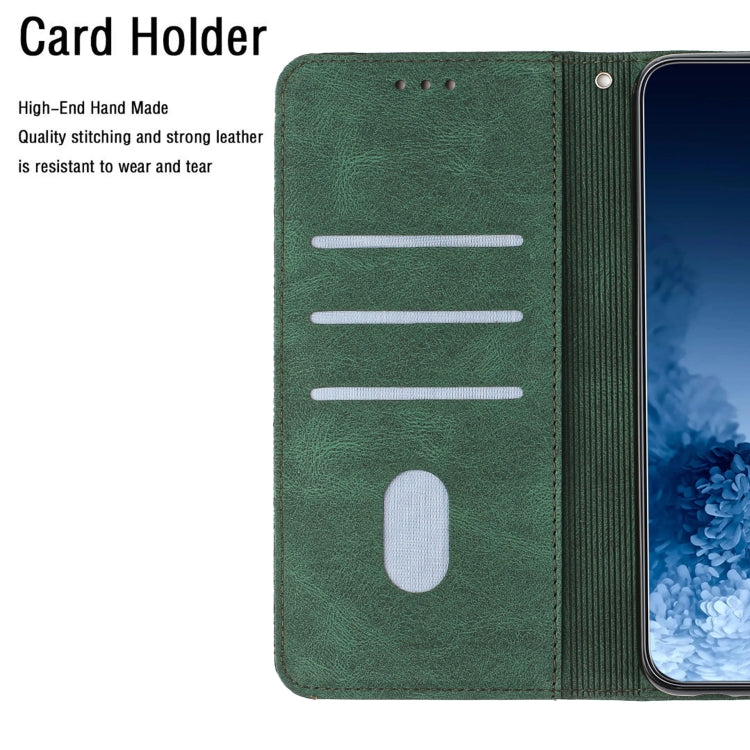 Para Samsung Galaxy S20 Ultra Mandala Flip Flip Leather Case (verde)