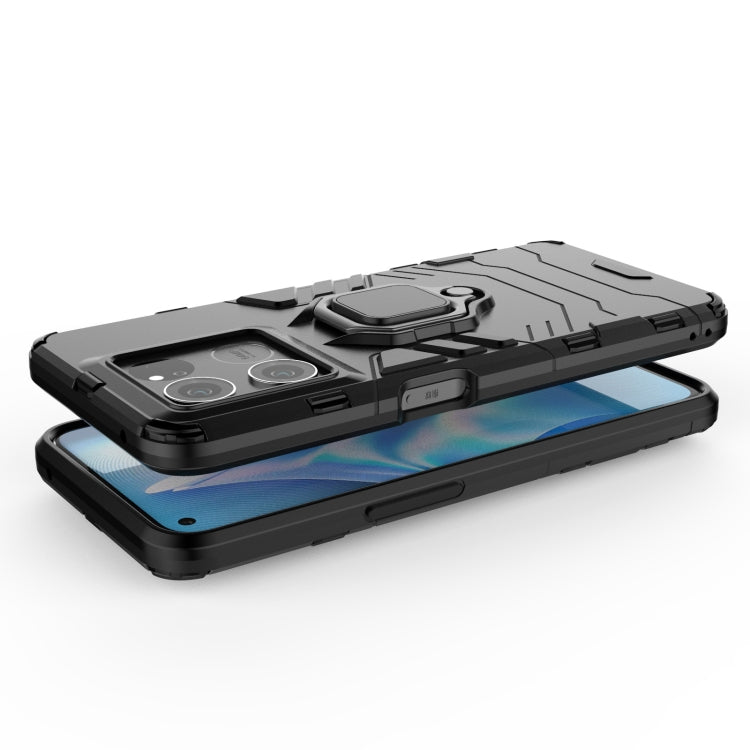Funda para OnePlus Ace Racing con Anillo Magnético PC + TPU (Rojo)