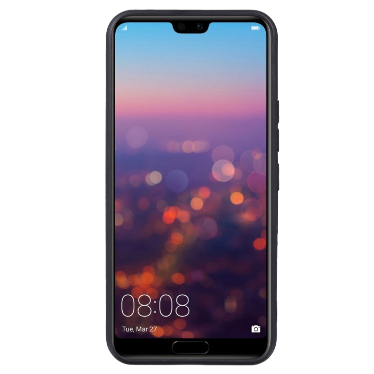 Funda para Huawei P20 TPU Protección Flexible (Negro)