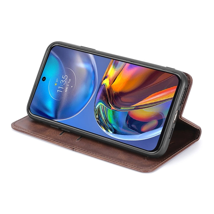 Para Samsung Galaxy A13 5G Textura de vaca Magnetic Horizontal Flip Cuero Caja (azul)