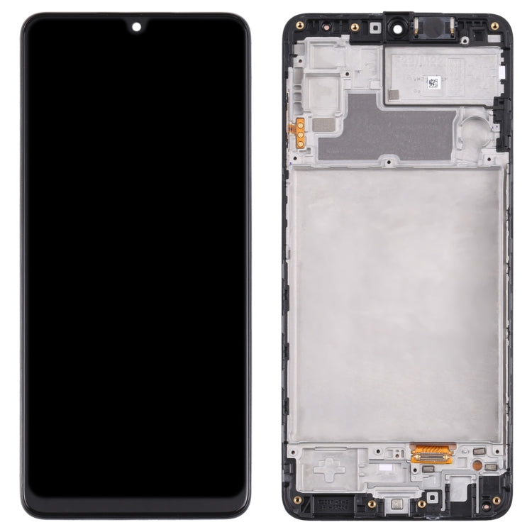 Schermo LCD Super AMOLED Samsung Galaxy M22 SM-M225F con Cornice