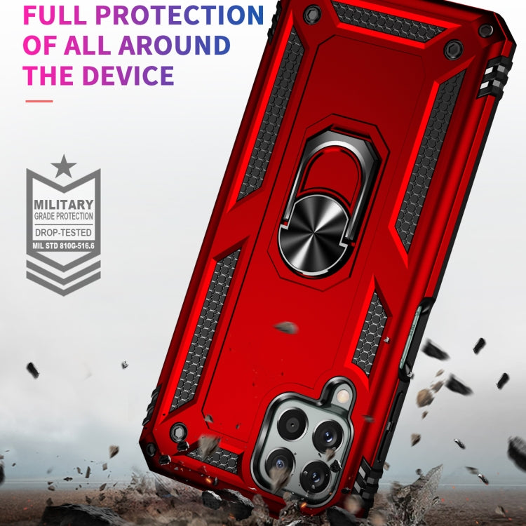 Para Samsung Galaxy M33 5G Global Shockproof TPU + PC Phone Case (Rojo)
