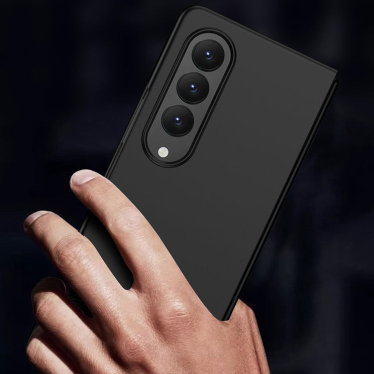 Para Samsung Galaxy Z Flip4 GKK Estuche para teléfono ultrafino todo incluido a prueba de golpes (marrón)