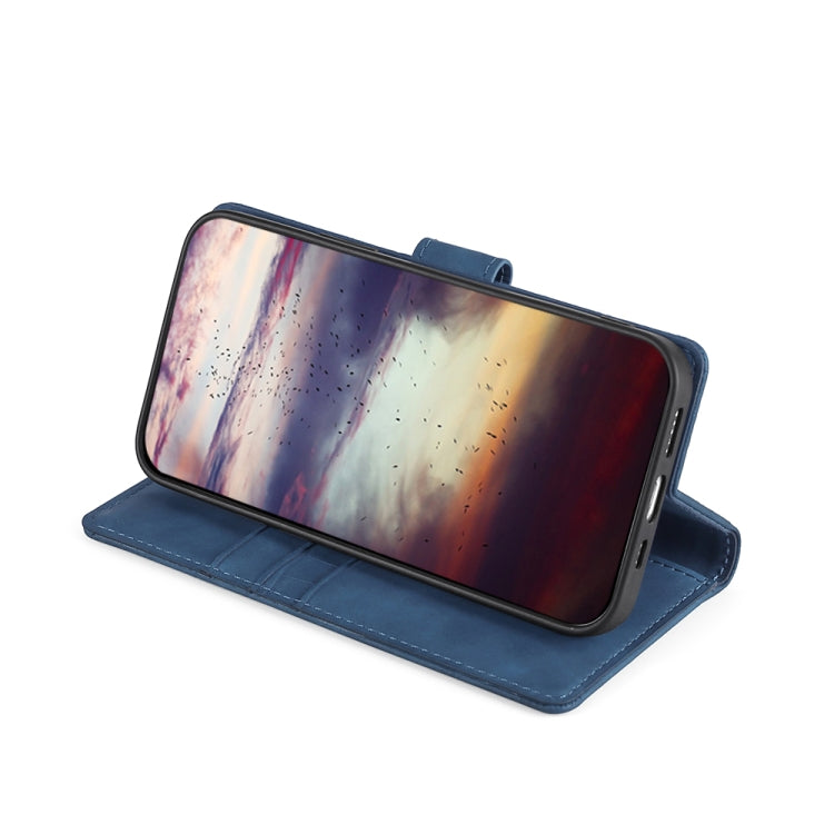 Funda de Cuero Huawei Nova 10 Skin Feel Cocodrilo Cierre Magnético (Azul)