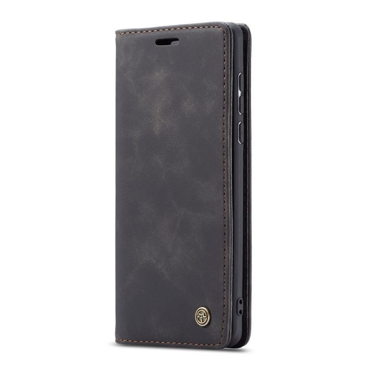Para Huawei P40 CaseMe-013 Estuche de cuero con tapa horizontal multifuncional con ranura para tarjeta, soporte y billetera (negro)