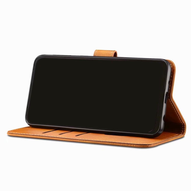 Para Huawei Honor 20 GUSSIM Business Style Funda de cuero con tapa horizontal con soporte, ranuras para tarjetas y billetera (azul)