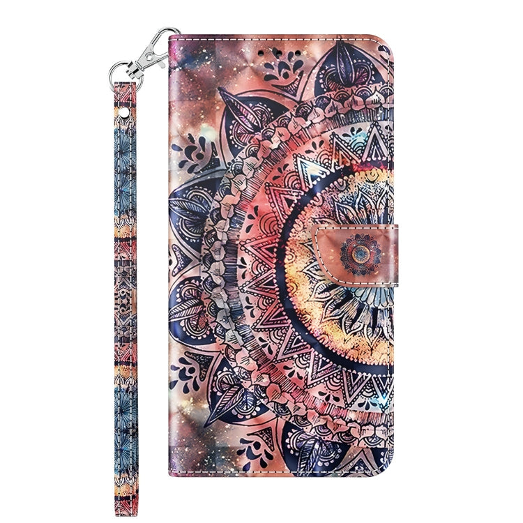 Estuche para Sony Xperia 5 III de Cuero Pintado en 3D (Mandala)