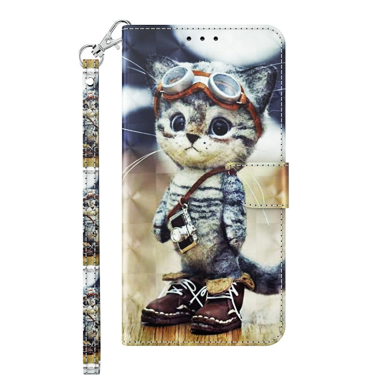 Estuche para Sony Xperia 1 IV de Cuero Pintado en 3D (Naughty Cat)