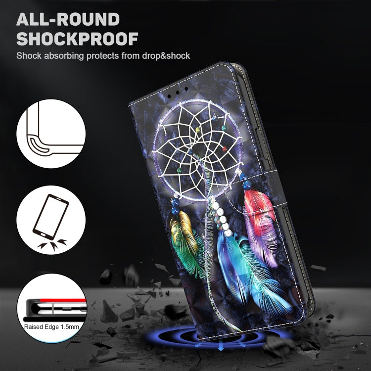 Estuche para Sony Xperia 1 IV de Cuero Pintado en 3D Atrapasueños Colorido