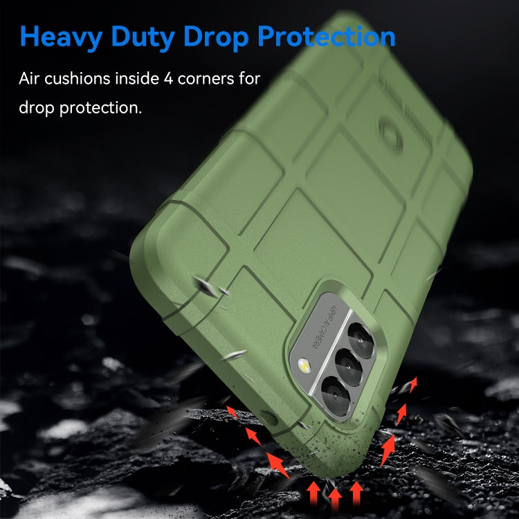 Para Nokia G400 5G Cobertura completa Funda de teléfono TPU a prueba de golpes (Verde)