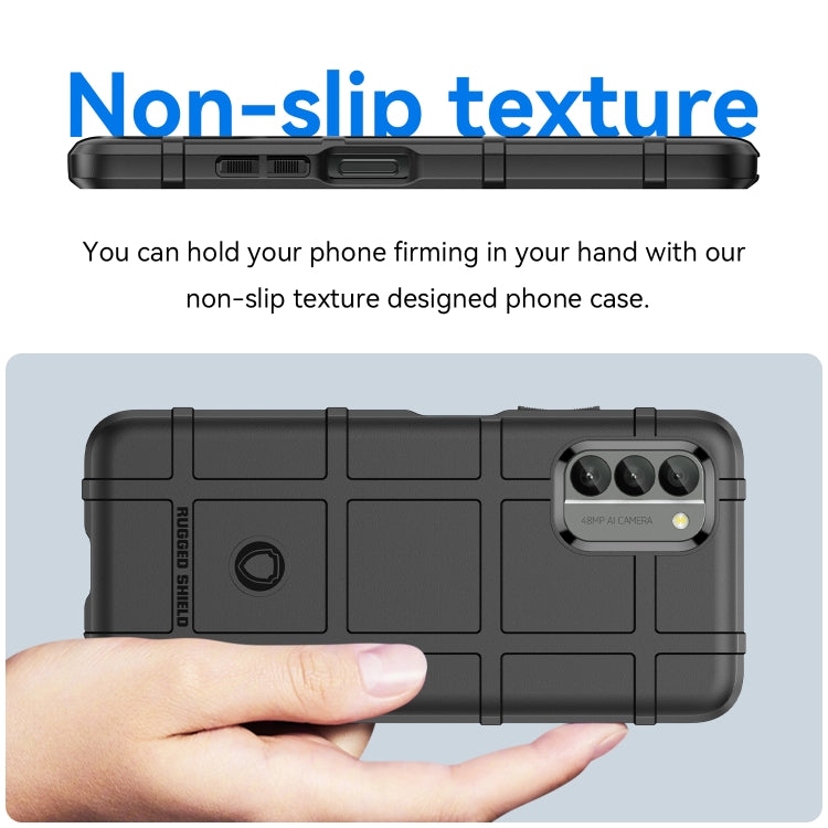 Para Nokia G400 5G Cobertura completa Funda de teléfono TPU a prueba de golpes (Negro)
