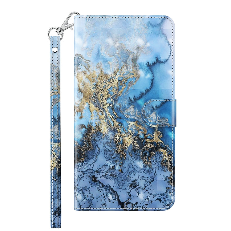 Funda para Sony Xperia 5 IV TPU 3D Patrón de Pintura + PU (Vía Láctea)