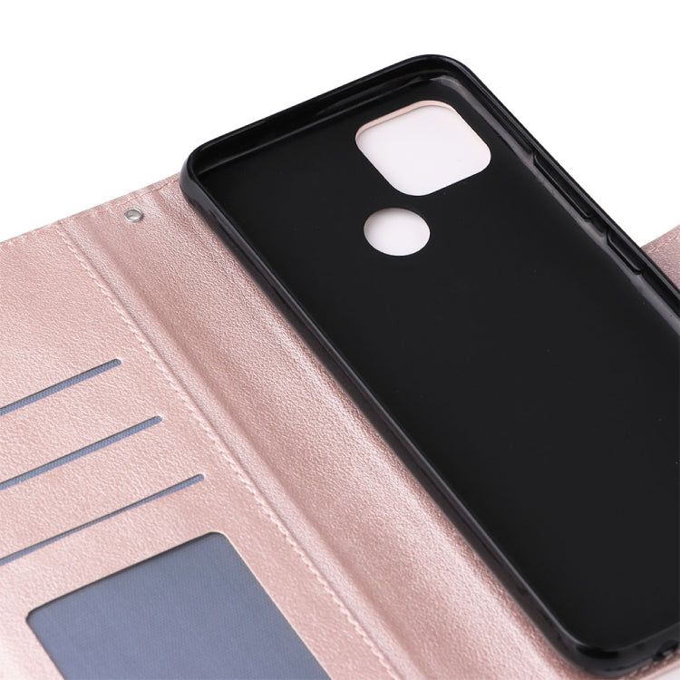 Estuche de Cuero para Infinix Hot 10I con Tapa Horizontal y 3 Ranuras para Tarjetas (Negro)
