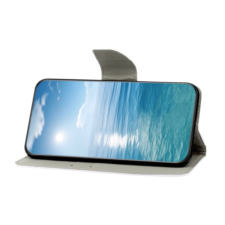 Para Samsung Galaxy S23 Ultra 5G Estuche para teléfono de cuero con patrón de dibujo coloreado (tótem de diamante)