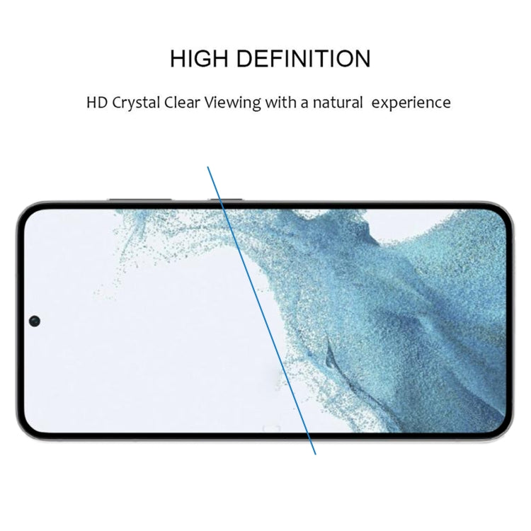 Para Samsung Galaxy S23 5G 3D Curved Edge Full Screen Edge Pegamento Película de vidrio templado