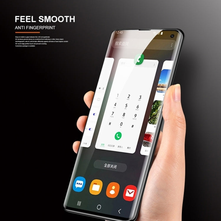 Para Samsung Galaxy S23+ 5G Protector de pantalla de pegamento completo curvo líquido UV