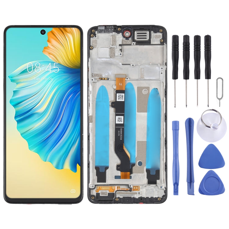 Full Screen with Frame for Tecno Camon 17 Pro