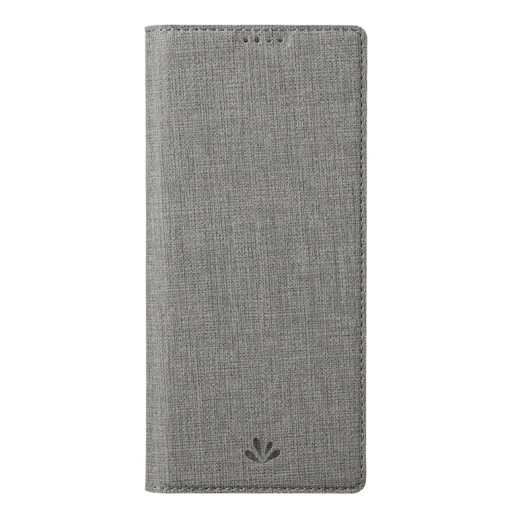 Estuche de Cuero Magnético para Sony Xperia 10 V Vili Dmx Series a Prueba de Golpes (Gris)