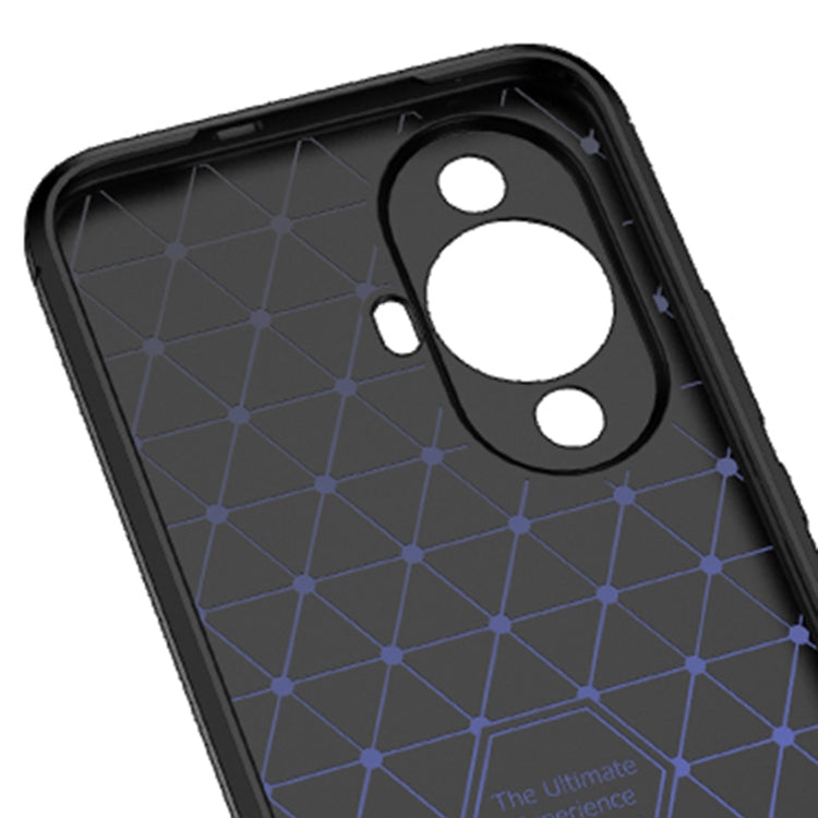 Funda TPU para Huawei Nova 11 con Textura Litchi a Prueba de Golpes (Negro)