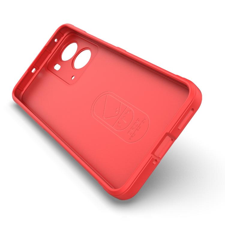 Funda de TPU y Franela con Protección Mágica Global para Realme P3 5G (Morada)