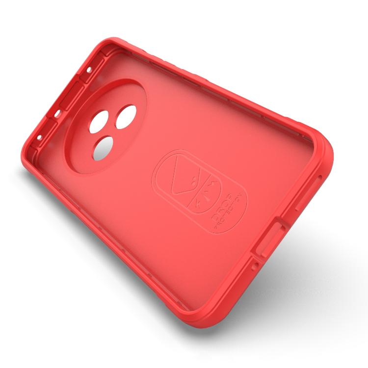 Funda de TPU y Franela con Protección Mágica Global para Realme P3 Pro 5G (Morada)