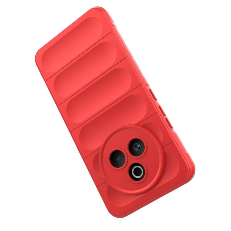 Funda de TPU y Franela con Protección Mágica Global para Realme P3 Pro 5G (Morada)