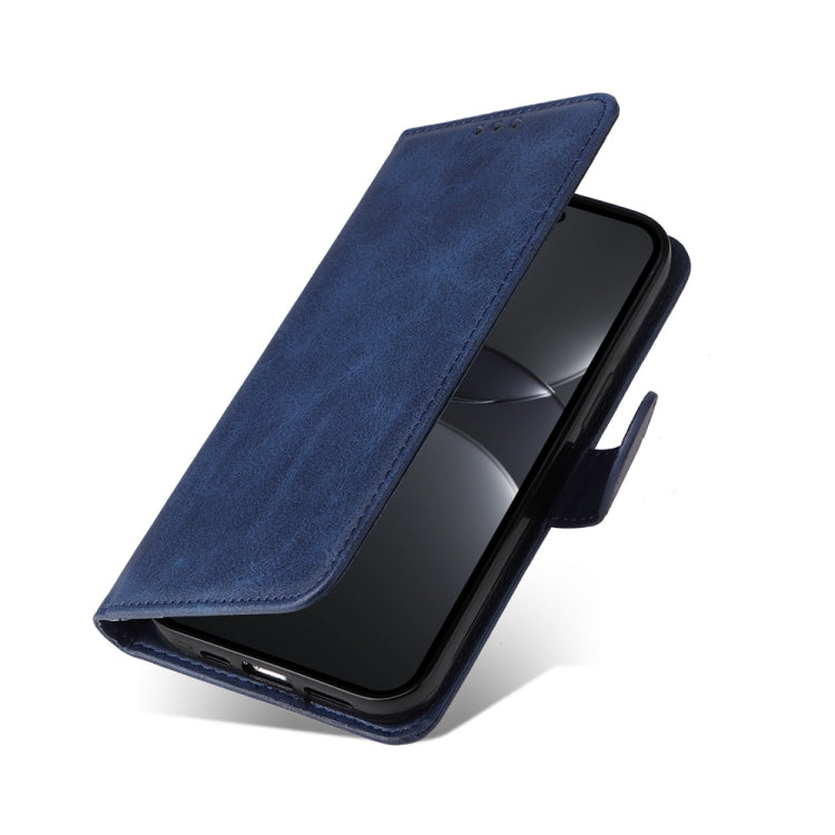 Funda de Piel con Tapa para Huawei Nova 13 Pro (Azul) Textura Becerro