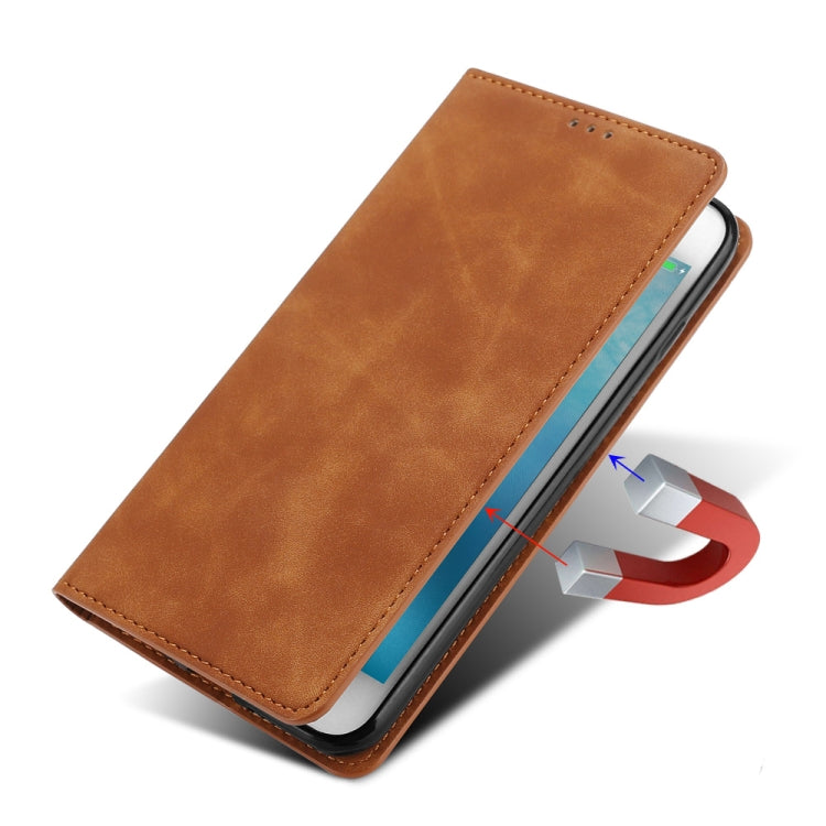 Funda Magnética de Cuero Skin Feel para Huawei Enjoy 60 Pro y Nova 11I (Azul)
