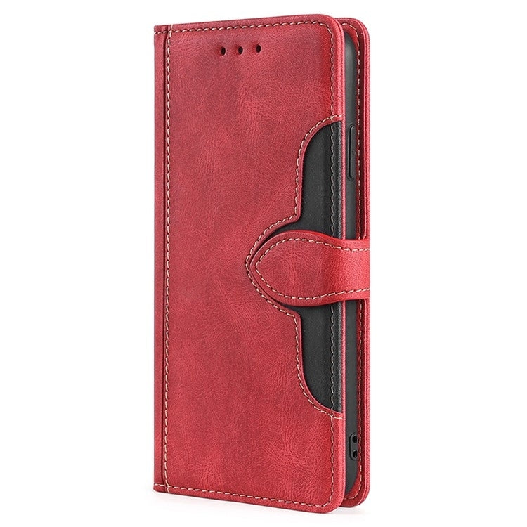 Funda Cuero OnePlus Nord Ce 4 Lite 5G Hebilla Magnética Tacto Suave (Rojo)