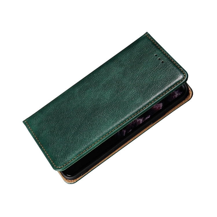 Estuche para Huawei Enjoy 60 Pro / Nova 11I de Cuero Magnético con Aceite Brillante (Azul)