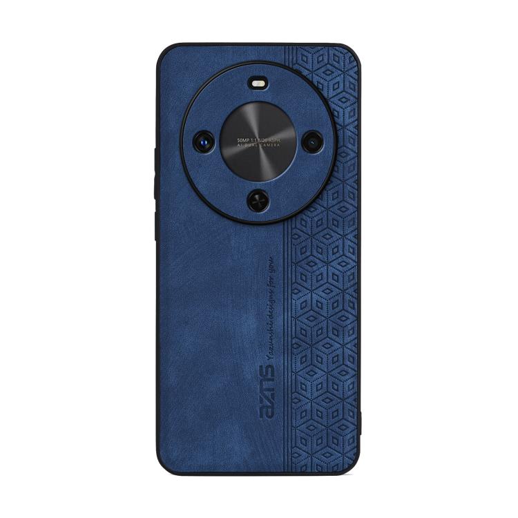 Funda para Teléfono Azns con Efecto Piel en Relieve 3D para Huawei Enjoy 70X/Maimang 30 (Azul Zafiro)