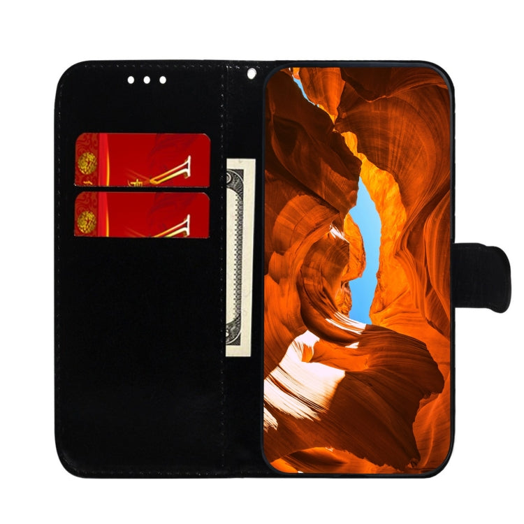 Caja de Teléfono de Cuero para Infinix Note 30I con Hebilla Magnética (Negro)