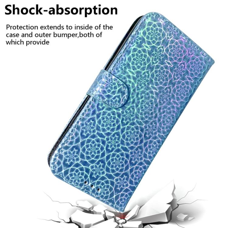 Funda de cuero con hebilla magnética para Infinix Hot 50 Pro 4G (azul)