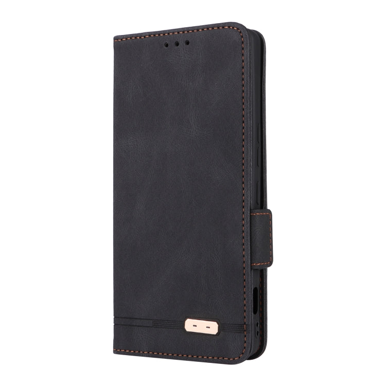 Funda de Cuero para Sharp Aquos R9 Pro con Cierre Magnético (Negra)