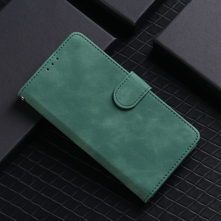 Funda de Cuero para Sharp Aquos R9 con Tapa Magnética y Tacto Agradable (Verde)