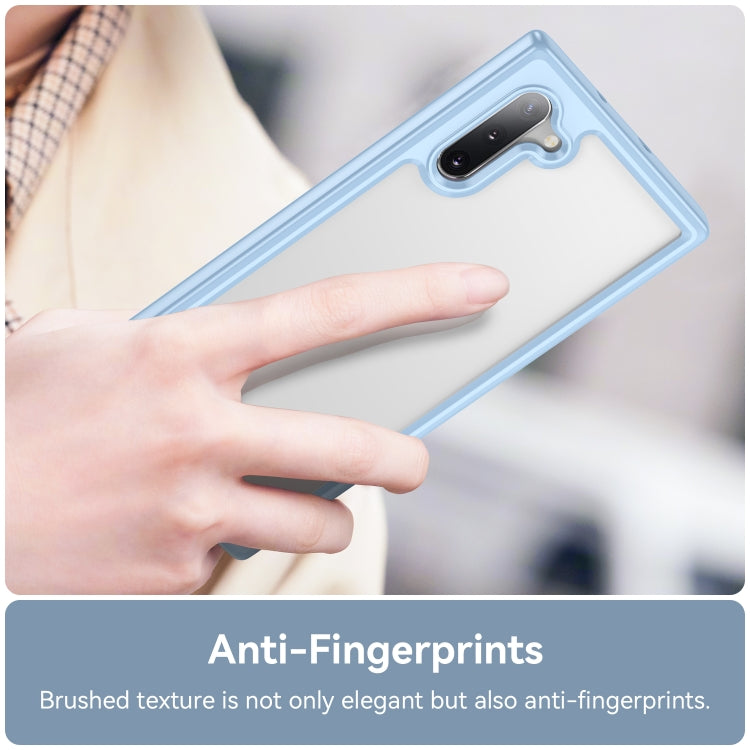 Para Samsung Galaxy Note10 Colorful Series Acrylic + TPU Phone Case (Azul)