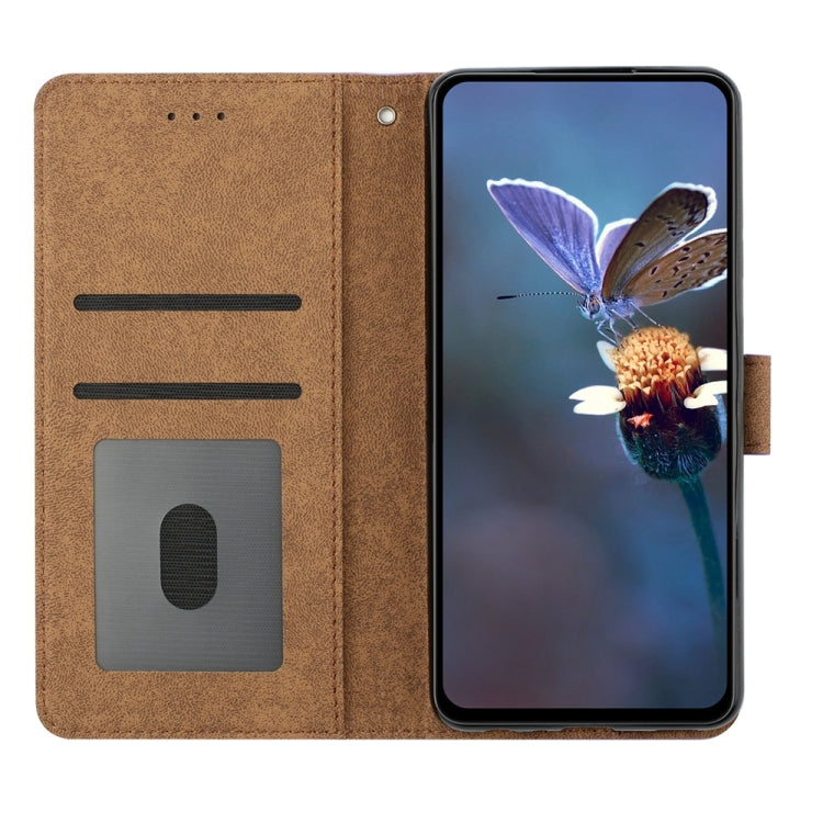 Caja de teléfono de cuero para Samsung Galaxy Note10 Seven Butterflies en relieve (Rosa)