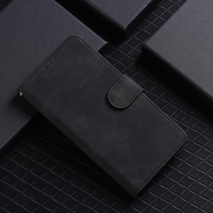 Funda de cuero con tapa magnética para Infinix Smart 10 Plus 4G (negro)