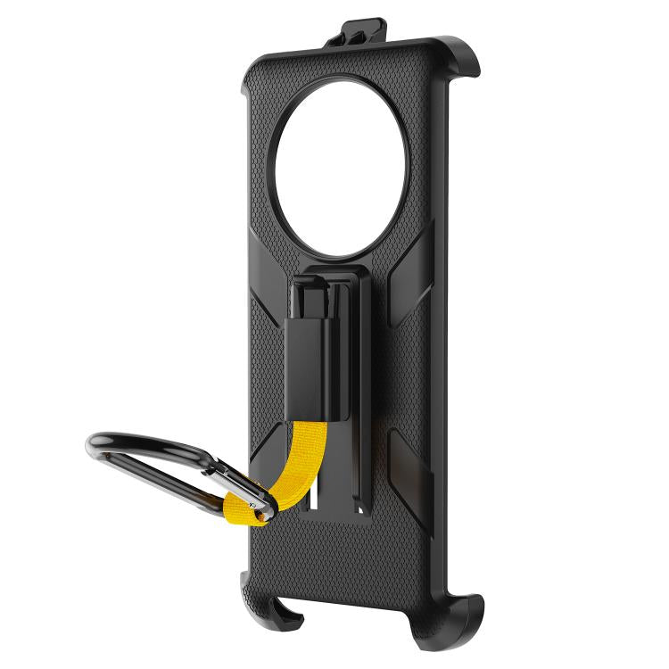 Funda Trasera con Clip y Mosquetón para Ulefone Armor X31 y X31 Pro (Negra)