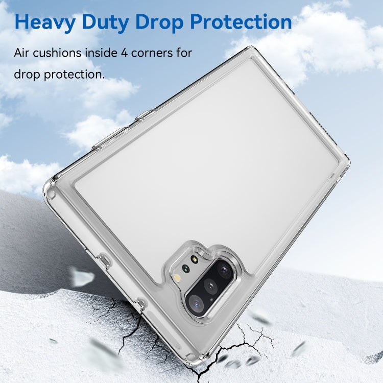 Para Samsung Galaxy Note10+ 5G Candy Series TPU Phone Case (Transparente)