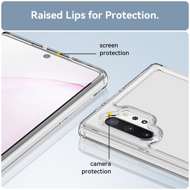 Para Samsung Galaxy Note10+ 5G Candy Series TPU Phone Case (Transparente)