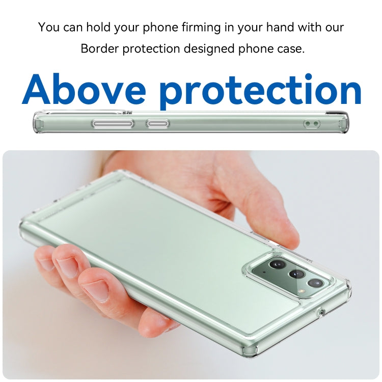 Para Samsung Galaxy Note20 Candy Series TPU Phone Case (Transparente)