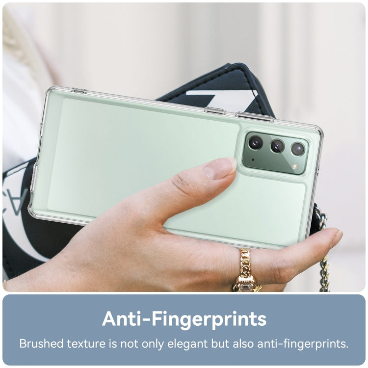 Para Samsung Galaxy Note20 Candy Series TPU Phone Case (Transparente)