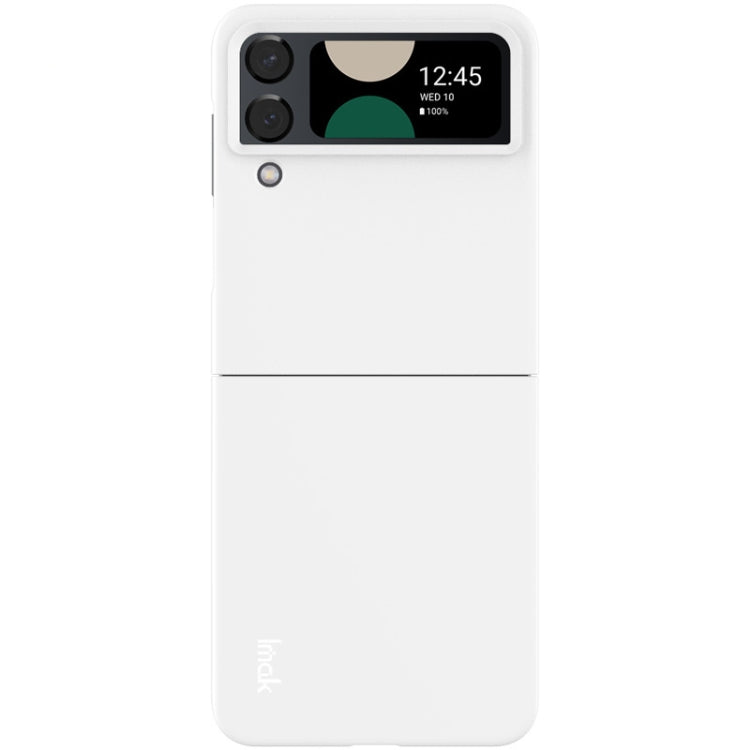 Para Samsung Galaxy Z Flip4 5G IMAK JS-2 Series Estuche colorido para PC (Blanco)