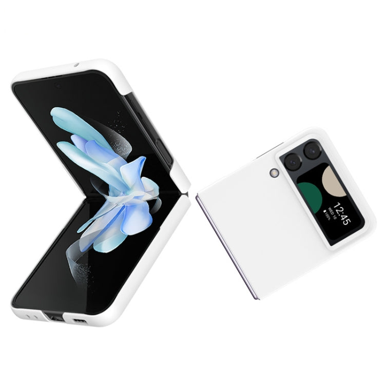 Para Samsung Galaxy Z Flip4 5G IMAK JS-2 Series Estuche colorido para PC (Blanco)