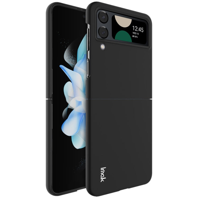 Para Samsung Galaxy Z Flip4 5G IMAK JS-2 Series Estuche colorido para PC (Negro)