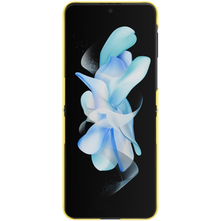 Para Samsung Galaxy Z Flip4 5G IMAK JS-2 Series Estuche colorido para PC (Amarillo)