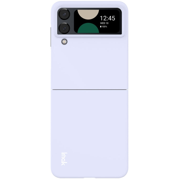Para Samsung Galaxy Z Flip4 5G IMAK JS-2 Series Estuche colorido para PC (Púrpura)