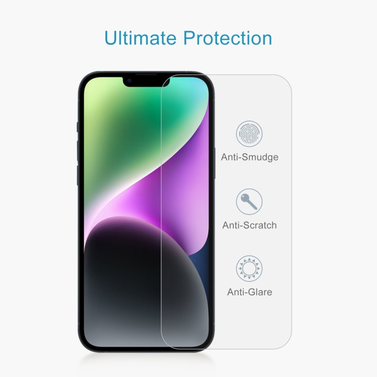 Película de Vidrio Templado iPhone 15/15 Pro 0.26mm 9H 2.5D Aluminio Alto (10PCs) - MOVILSTORE